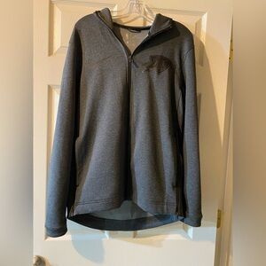 Nike Dri-FIT OKC Thunder NBA Full Zip Gray Hoodie Jacket Men’s Medium